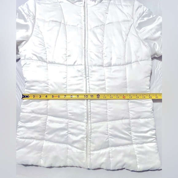 Style & Co Women's Hooded Puffer Jacket Removable Hood Zipper Pockets Size L - Picture 6 of 13